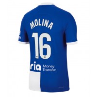 Pánský Fotbalový dres Atletico Madrid Nahuel Molina #16 2023-24 Venkovní Krátký Rukáv